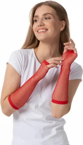 Miniatura 2 de Schmoopy Guantes de encaje para mujer, para bodas, fiestas de té, cosplay, disfraces