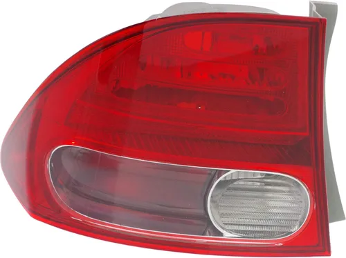 Miniatura 3 de Garage-Pro Juego de luces traseras compatibles con Honda Civic 2006-2008 halógenas para el lado del conductor y del pasajero, exterior