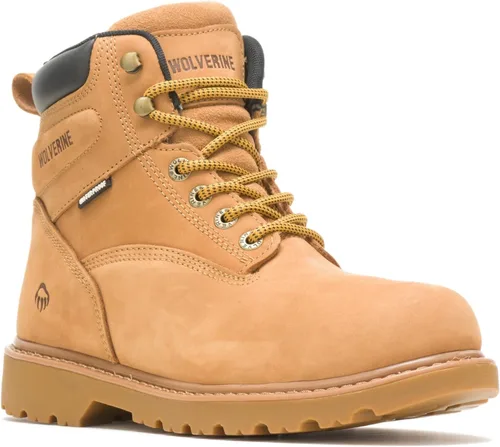 Miniatura 3 de Wolverine Floorhand Botas de trabajo impermeables con punta de acero de 6 pulgadas Trigo