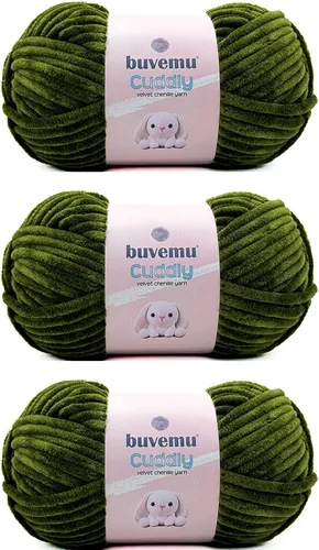 Miniatura 48 de Hilo de felpilla de terciopelo, súper suave y esponjoso, para tejer, hacer manualidades, color amigurumi, duradero para el desprendimiento, 3.53