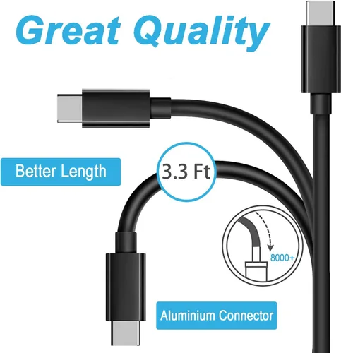 Miniatura 2 de Cable de carga solar para Samsung TV, repuesto Samsung Smart Control TV Cable de carga para control remoto de marco, cable de alimentación de carga