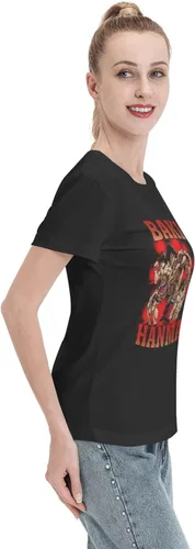 Miniatura 5 de Anime Baki The Grappler T Shirt Womens Summer Round Neck Clothes Casual Short Sleeves Tee Black