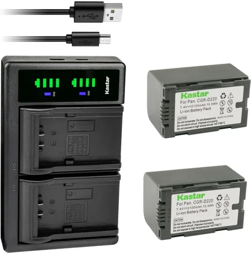 Miniatura 5 de Kastar CGR-D16S LTD2 - Cargador de batería USB compatible con Panasonic CGR-D28 CGR-D28A/1B CGR-D28R CGR-D28S CGR-D28SE/1B CGR-D320 CGR-D320A/1B