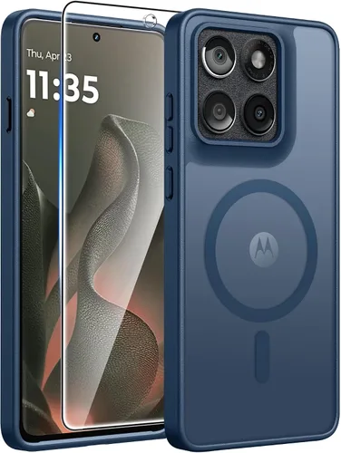 Miniatura 105 de FNTCASE - Funda para iPhone 16 Pro: magnética, mate, translúcida, de grado militar, protectora contra caídas, resistente, fina, duradera y a prueba
