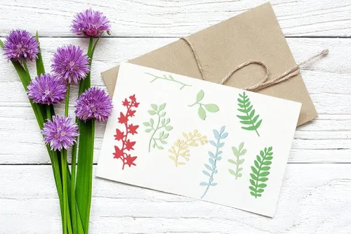 Miniatura 3 de Troqueles de corte de marco de hojas para hacer tarjetas y decoraciones de álbumes de fotos, juegos de troqueles de encaje de hojas, plantillas