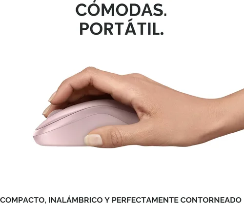 Miniatura 5 de Logitech Mouse inalámbrico M185, 2.4 GHz con mini receptor USB, duración de la batería de 12 meses, seguimiento óptico de 1000 DPI, ambidiestro