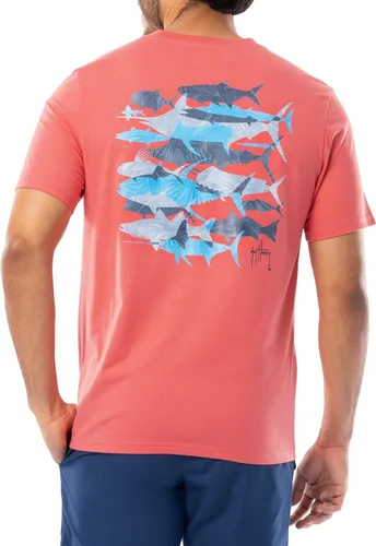 Miniatura 35 de Guy Harvey Camiseta de manga corta Threadcycled para hombre