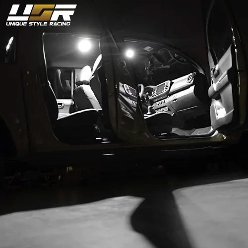 Miniatura 7 de USR UNIQUE STYLE RACING Panel completo de luz LED interior de cúpula central (30 LEDs) + 2 luces delanteras de mapa