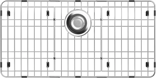 Miniatura 16 de Protector de rejilla para fregadero, rejillas inferiores de 18 pulgadas, protector de fregadero con radio de esquina, protector de fregadero