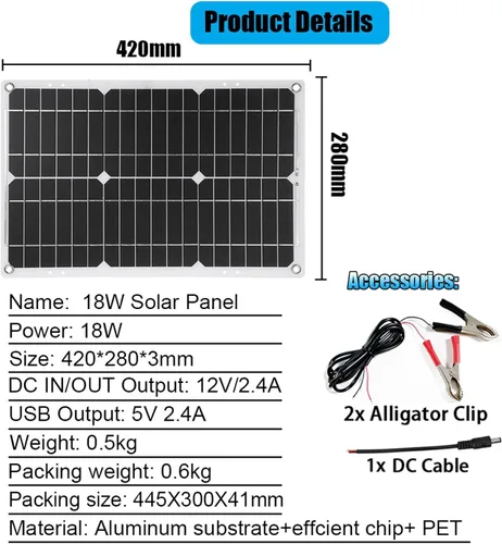 Miniatura 5 de Kit de panel solar con inversor de combinación de sistema solar de 4000 W, 12 V a 110 V/220 V, generador solar, sistema de red para el hogar