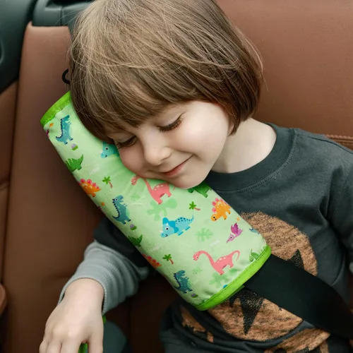 Miniatura 19 de COOLBEBE Almohadillas para Correas de Asiento de Automóvil para Bebés y Niños, Fundas de Cinturón de Seguridad Súper Suaves para Todos los Asientos