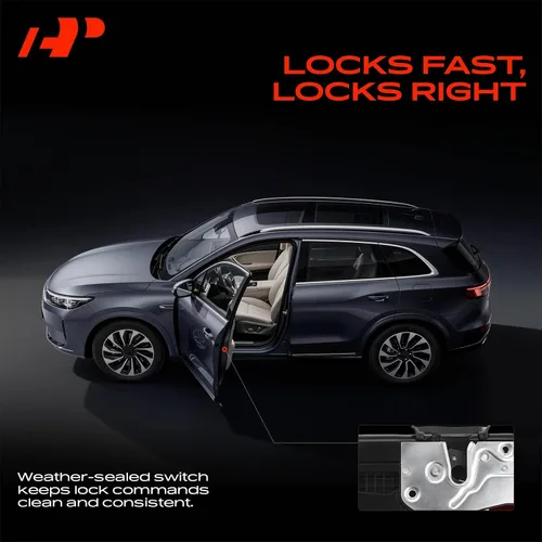 Miniatura 3 de A-Premium Actuador de cerradura de puerta compatible con Cadillac CTS 2009-2014, para modelo sin entrada pasiva, conector de 7 pines