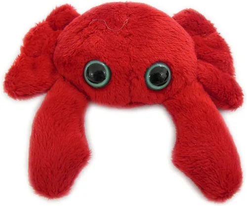 Miniatura 4 de The Petting Zoo Peluche de cangrejo mamá y bebé, regalos para niños, animales del océano Pocketz, juguete de peluche de cangrejo de 14 pulgadas