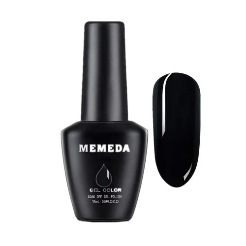 Miniatura 2 de MEMEDA Esmalte de uñas de gel, laca de uñas LED semipermanente, esmalte de uñas blanco lechoso nude, 0.5 onzas líquidas