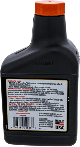 Miniatura 5 de Echo 6450005G PowerBlend Gold Xtended Life - Aceite de motor de 12.8 onzas líquidas, 50:1