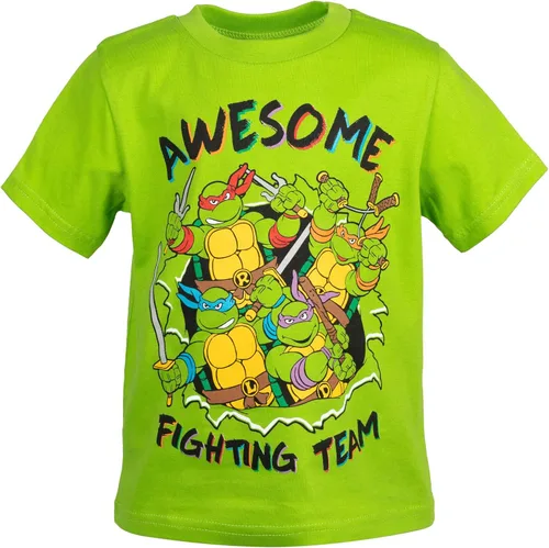 Miniatura 2 de Teenage Mutant Ninja Turtles Conjunto de camiseta estampada y pantalones cortos de malla
