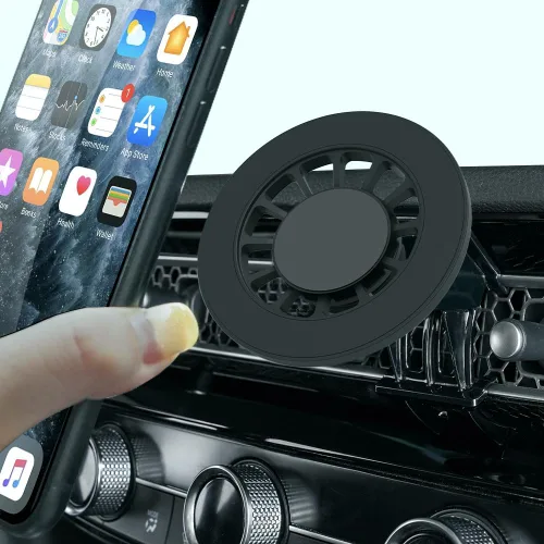 Miniatura 10 de BEERTE Se adapta a Magsafe Soporte de coche para Honda Civic 2016-2021 [20 imanes fuertes] Soporte magnético para teléfono para iPhone 17 16 15 14