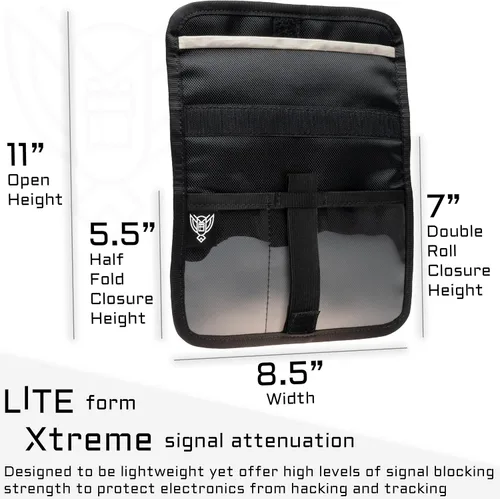 Miniatura 6 de Xtreme Sight Line ~ Xecutive Transport Faraday Mochila, Rojo -, Minimalista