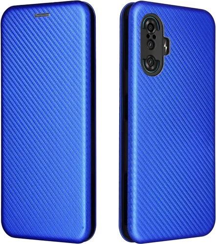 Miniatura 7 de Funda compatible con Xiaomi Redmi K40 Gaming de fibra de carbono con tapa de protección completa, funda de fibra de carbono PU + TPU híbrida a