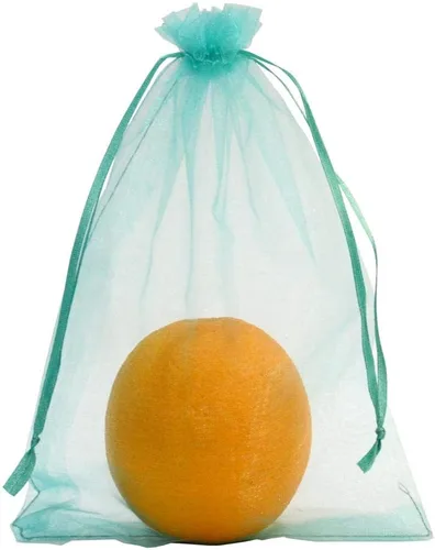 Miniatura 5 de SUNGULF 100 bolsas de organza con cordón de 6 x 9 pulgadas, 6.3 x 8.7 in, regalo fuerte, bolsa de dulces, joyería, fiesta, boda, recuerdo