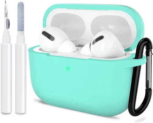 Miniatura 34 de Funda para AirPods Pro de 2ª generación, accesorios protectores de silicona con llavero para mujeres y hombres para Apple AirPods Pro Gen 2 (2022)
