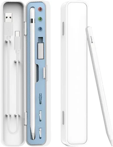 Estuche SIXFU para Lápiz de Apple 2ª Generación/Lápiz de Apple 1ª Generación, Diseño de Estuche de Almacenamiento para Puntas de Lápiz de Apple,