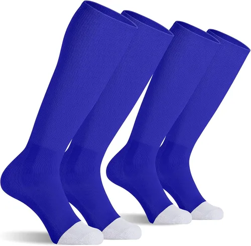 CS CELERSPORT Paquete de 23 calcetines de béisbol y sóftbol para jóvenes y adultos, calcetines multideportivos