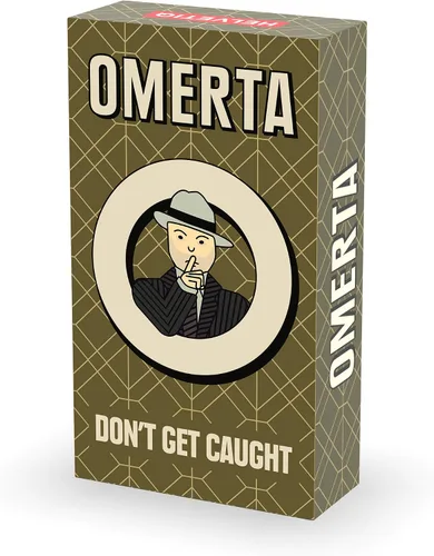 Omerta - Juego de cartas – Juego de estrategia para niños y adultos, a partir de 10 años, 3 a 5 jugadores, 3 a 5 jugadores, 30 minutos de juego,