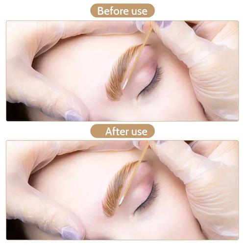 Miniatura 5 de 200 hisopos de algodón puntiagudos, hisopos de algodón microblading de precisión de 4 pulgadas, micro palos para suministros de uñas, maquillaje
