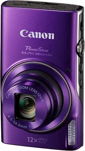 Miniatura 3 de Canon PowerShot ELPH 360 Cámara digital con zoom óptico de 12 aumentos y estabilización de imagen - Wi-Fi y NFC habilitados (plata)