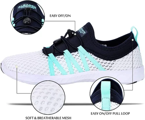 Miniatura 2 de Aleader - Zapatos de malla sin correas acuáticos para mujer