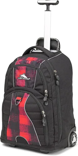 Miniatura 7 de High Sierra Freewheel Mochila con ruedas para laptop, Negro, Tamaño único