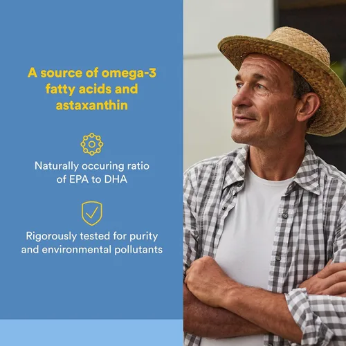 Miniatura 2 de Omega Factors de Natural Factors, Aceite de Salmón Salvaje de Alaska, Apoya la Salud del Corazón y el Cerebro con Omega-3 DHA y EPA, 90 Cápsulas
