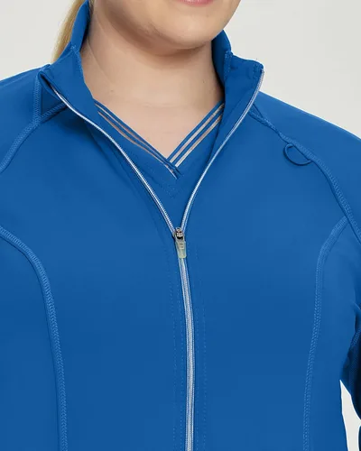 Miniatura 4 de Urbane Impulse Slim Fit Extreme Stretch 2-Pocket Scrub Jacket for Women 9742