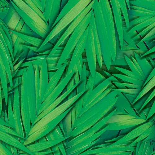 Miniatura 4 de Beistle Manteles de hoja de palma, 54 x 108 pulgadas, 2 piezas, mantel de plástico, decoraciones de fiesta hawaiana, mantel tropical de selva