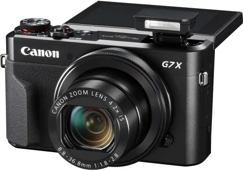 Miniatura 4 de Canon PowerShot - Cámara digital G7 X Mark II (1066C001), tarjeta de memoria de 64GB, lector de tarjetas, bolsa suave, trípode flexible, correa