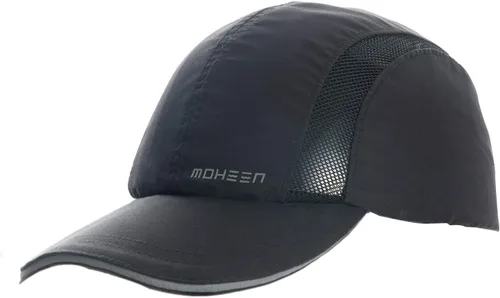 Miniatura 9 de MOHEEN Gorra de seguridad estilo gorra de béisbol con rayas reflectantes, ligera y transpirable, gorra de protección para la cabeza