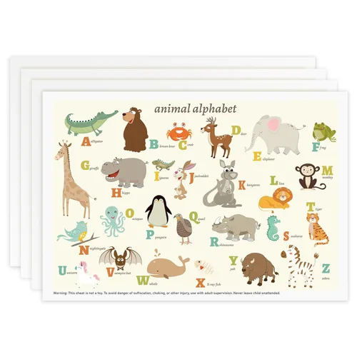 Miniatura 9 de Babebay Manteles individuales desechables adhesivos para bebés, niños y niños pequeños, manteles individuales adhesivos para mesa de restaurante, 12