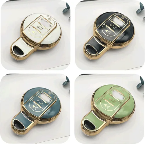 Miniatura 5 de para BMW Funda para Llavero de Protección de Llave Compatible con BMW Mini Cooper F54 F55 F56 F57 F60 Llaves Inteligentes