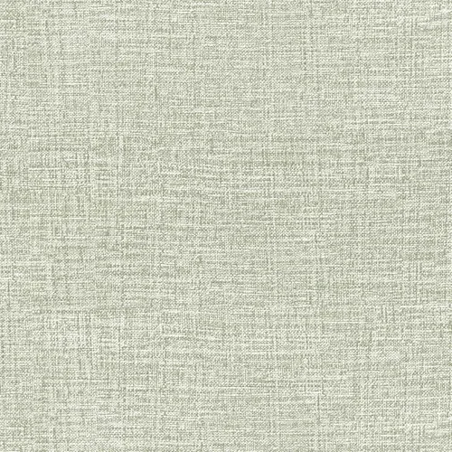 Amiya Papel tapiz de tela de hierba 17.3"x80" Verde salvia despegar y pegar Papel de contacto de tela sintética de lino verde autoadhesivo removible