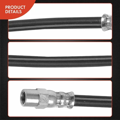 Miniatura 5 de A-Premium Manguera hidráulica de freno compatible con modelos seleccionados BMW y Volvo - 318i 320i 325i, 525i 528i 530i 540i, 733i 735i 740i, L6