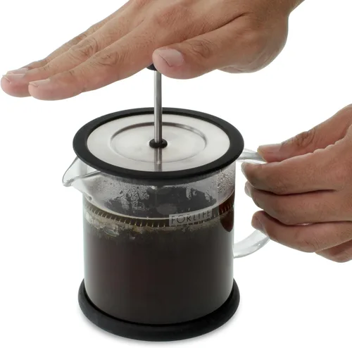 Miniatura 6 de FORLIFE 827 - Prensa para café, transparente, color negro