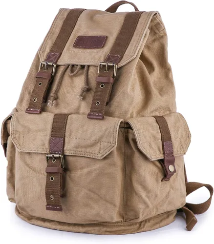 Miniatura 12 de Gootium 21101 - Mochila de lona gruesa de alta densidad