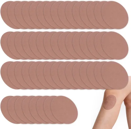 Paquete de 80 cintas de parches de fricción antirozaduras para el interior del muslo, 4.53 pulgadas de largo x 3.54 pulgadas de ancho, adhesivos