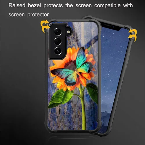 Miniatura 100 de CARLOCA Funda compatible con Samsung Galaxy S22 Ultra, diseño gráfico de Star Howling Wolfs Samsung Galaxy S22 Ultra, diseño gráfico, a prueba
