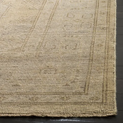 Miniatura 4 de SAFAVIEH Izmir Collection IZM180A - Alfombra de área de 6 x 9 pies, dorada y gris, anudada a mano, lana tradicional de Nueva Zelanda, ideal