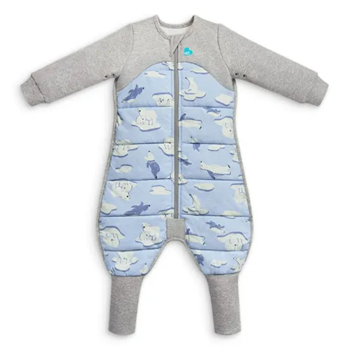 Love to Dream Traje de Dormir Extra Cálido para Niños Pequeños (24-36 Meses), Saco de Dormir Súper Suave que Regula la Temperatura, Manta Vestible
