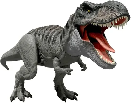 Miniatura 4 de Mattel JCH02 Jurassic World Rebirth Power Devour Tyrannosaurus Rex Figura de dinosaurio