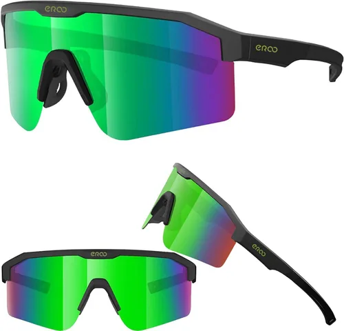 Eazyrun Gafas de sol polarizadas deportivas para niños de 8 a 12 años, lentes para béisbol, softbol, ciclismo, protección UV para niños y niñas F24f
