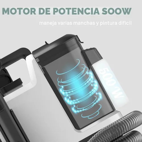 Miniatura 4 de Limpiador portátil de alfombras y tapicería, limpieza profunda para alfombras, sofá, manchas de interiores de auto, apto para mascotas y familia